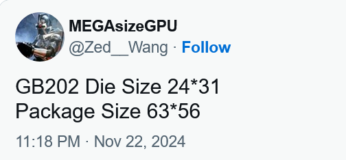 RTX 5090面积比4090暴增22%！成RTX 2080 Ti以来最大芯片