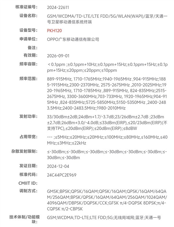 OPPO Find X8 Ultra入网，代号珠峰最强影像旗舰